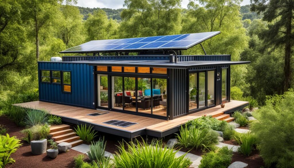 eco-friendly container homes